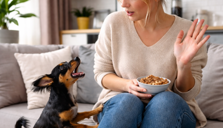 „Wymuszanie” atencji, smaczków i jedzenia